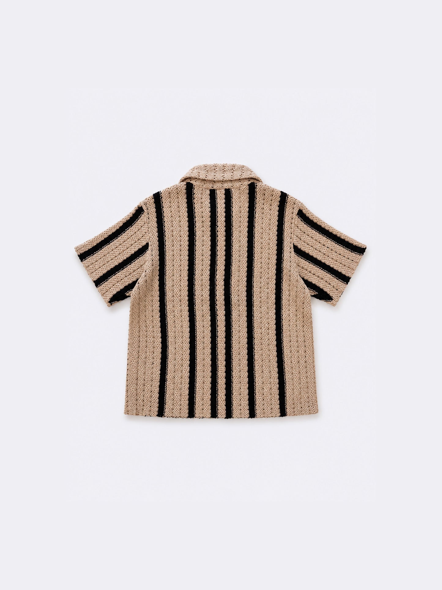 Camisa de punto calado