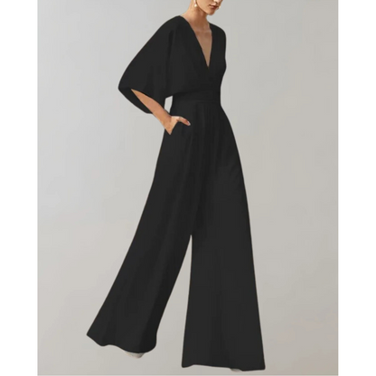 Celia | Mono de mujer con diseño ajustado y pernera ancha