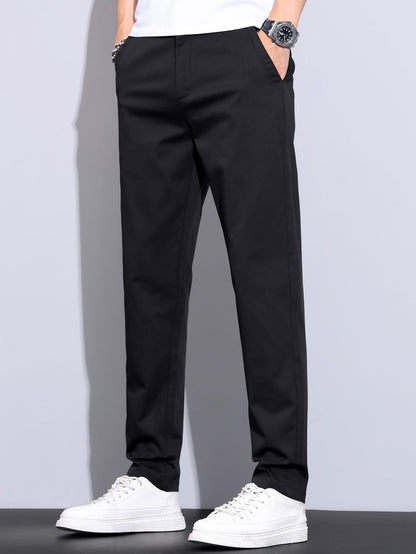 Pantalón Recto con Cintura Elástica | Elegancia y Comodidad