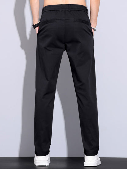 Pantalón Recto con Cintura Elástica | Elegancia y Comodidad