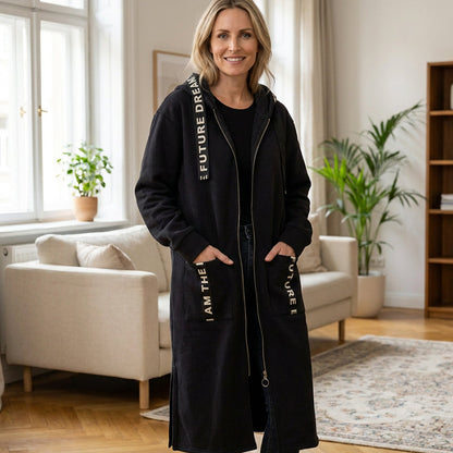 LUNA | Abrigo Oversize con Capucha para Mujer ✨