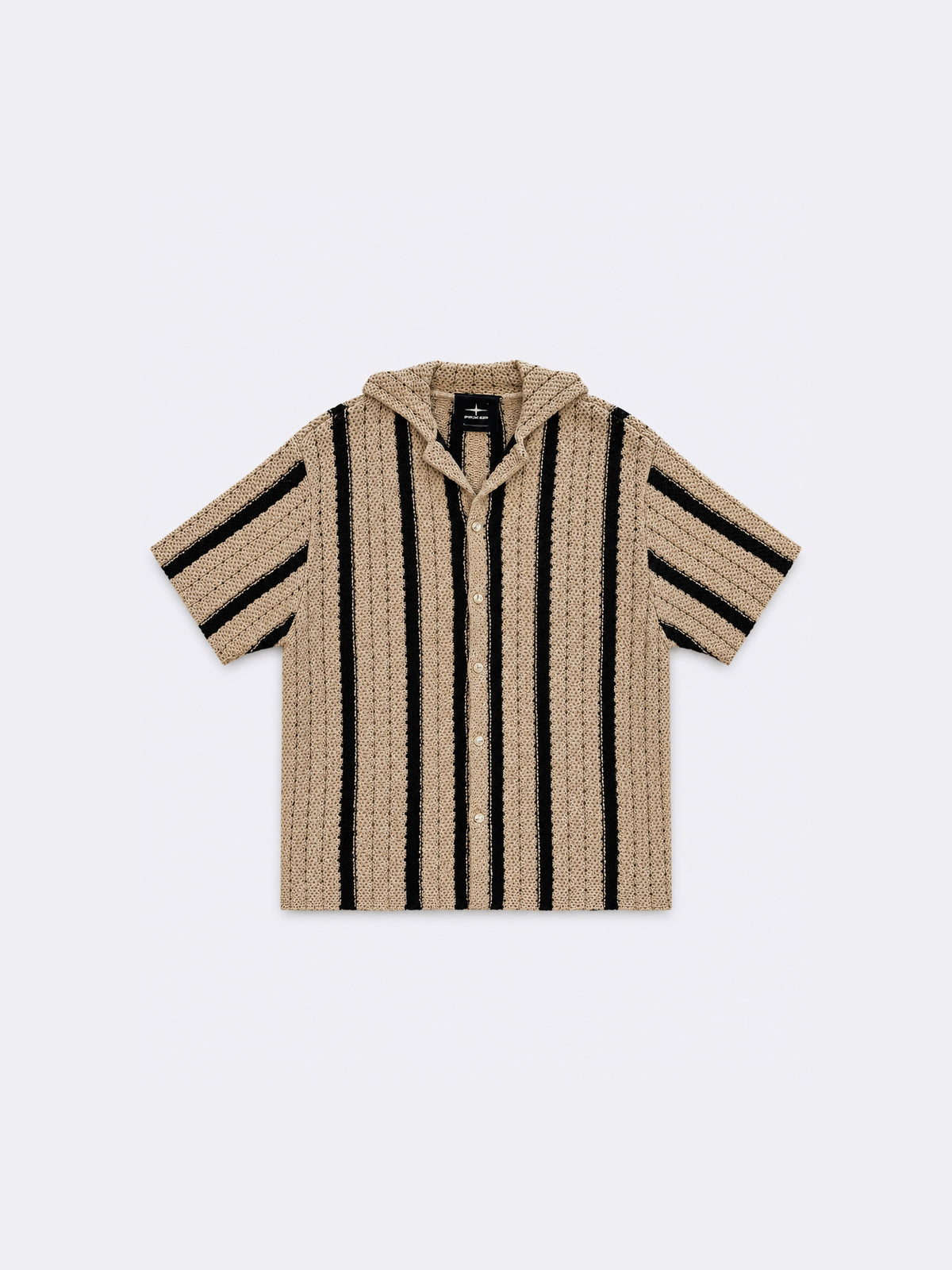 Camisa de punto calado