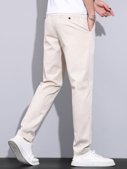 Pantalón Recto con Cintura Elástica | Elegancia y Comodidad