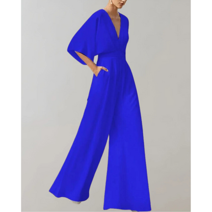 Celia | Mono de mujer con diseño ajustado y pernera ancha