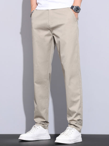 Pantalón Recto con Cintura Elástica | Elegancia y Comodidad