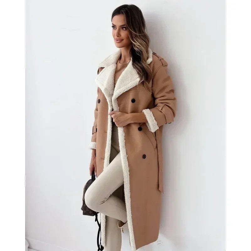 Aline – Abrigo elegante con solapas