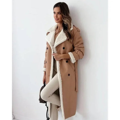 Aline – Abrigo elegante con solapas