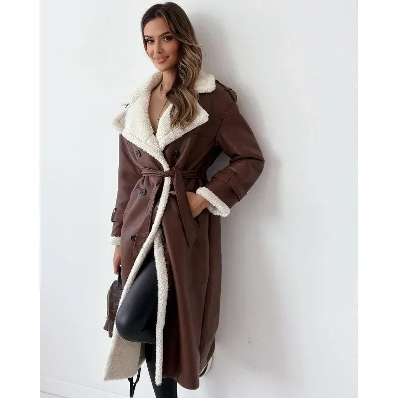 Aline – Abrigo elegante con solapas