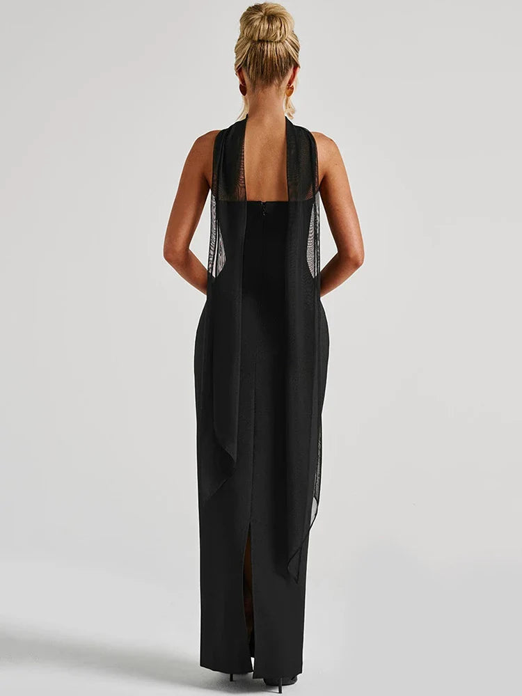 Vestido Maxi sin Tirantes