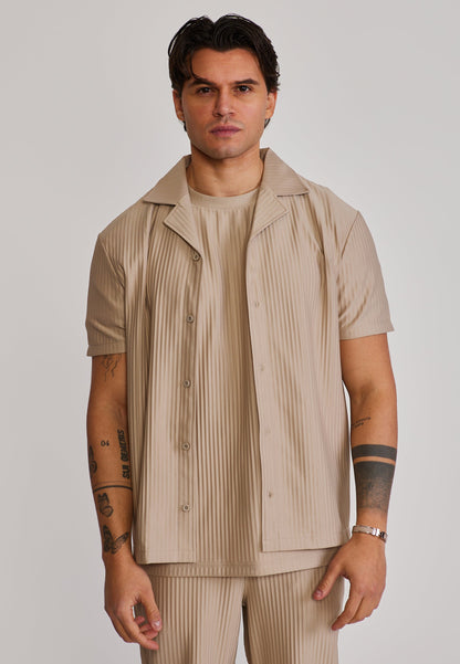 Stone Plisse Shirt