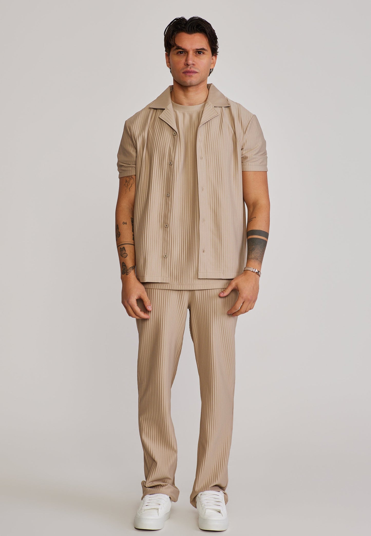 Stone Plisse Shirt