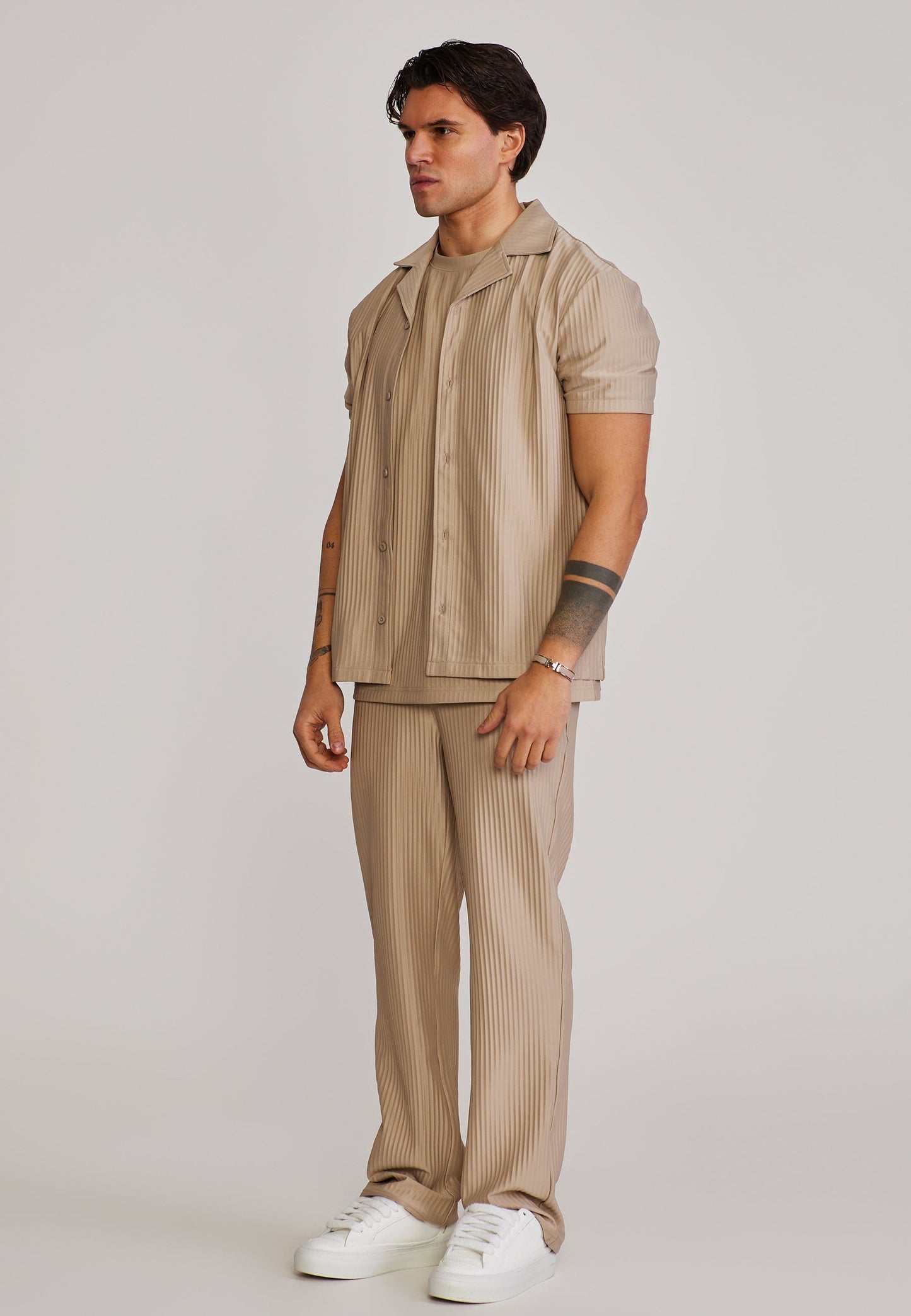 Stone Plisse Shirt