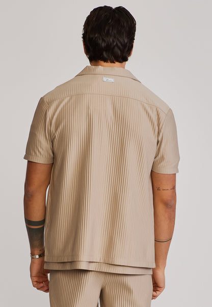 Stone Plisse Shirt