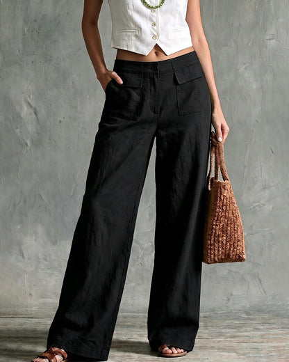 ✨ Versatile | Pantalón Wide Leg de Cintura Alta