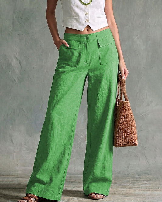 ✨ Versatile | Pantalón Wide Leg de Cintura Alta