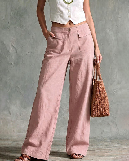 ✨ Versatile | Pantalón Wide Leg de Cintura Alta