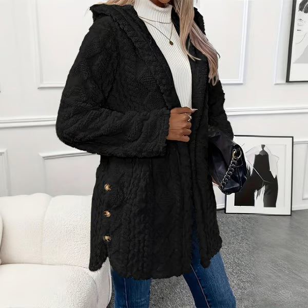 Elara | Chaqueta Cálida Acolchada con Capucha