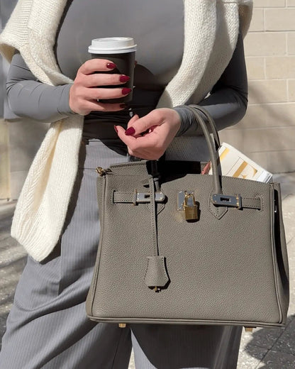 Bolso de Mano Mujer en Piel Auténtica | Elegante y Funcional para el Día a Día