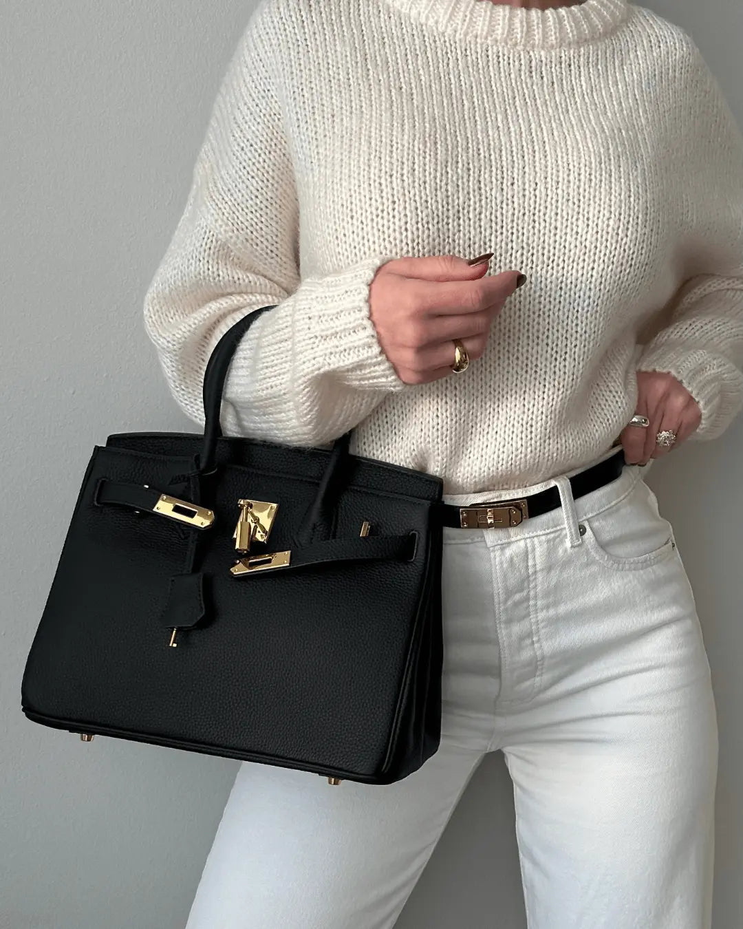 Bolso de Mano Mujer en Piel Auténtica | Elegante y Funcional para el Día a Día