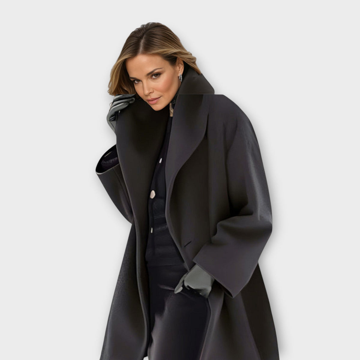 Agnese — Gabardina Elegante y Sofisticada