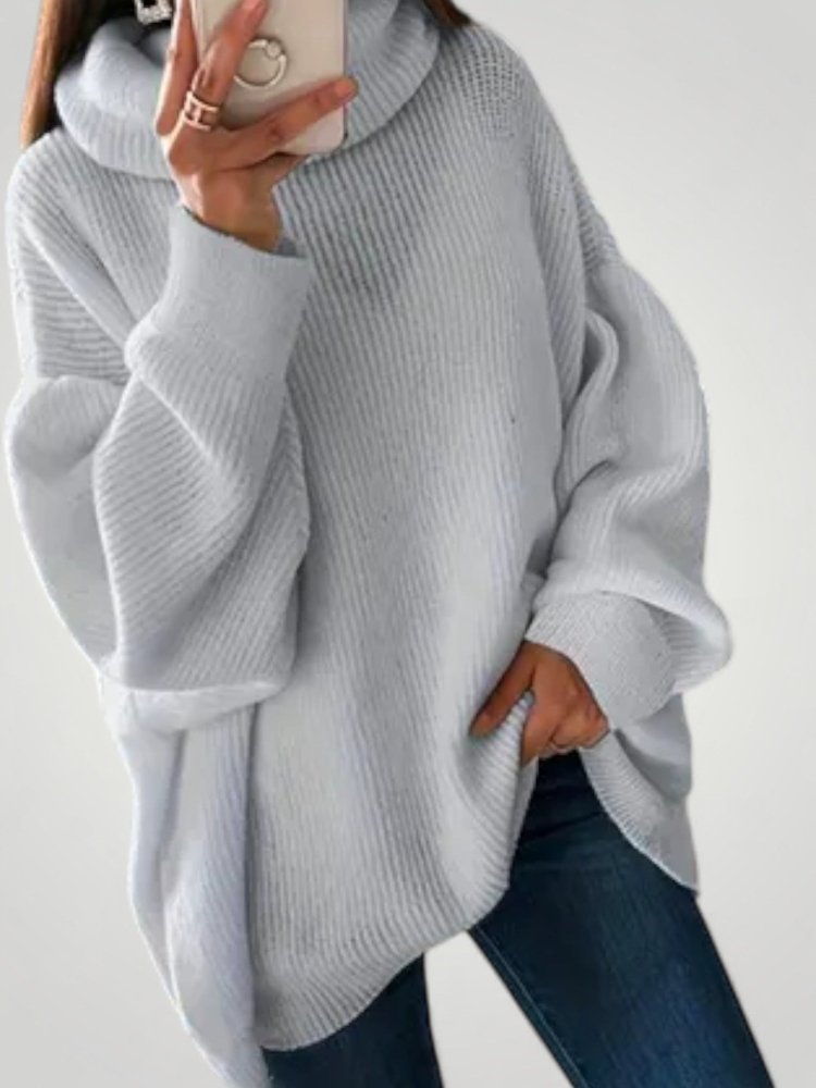 Alma | Jersey de punto oversize para mujer, de corte elegante y cómodo