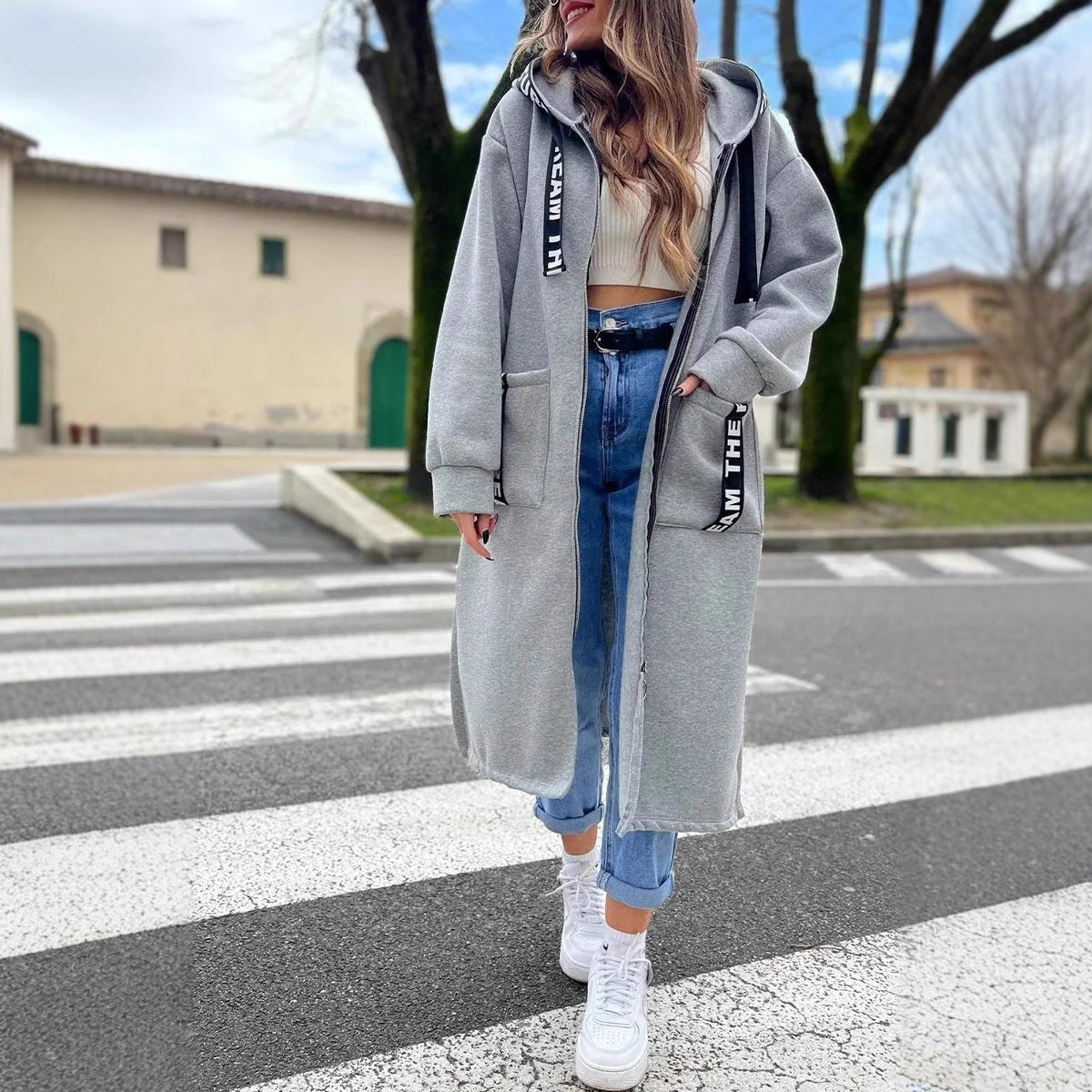 LUNA | Abrigo Oversize con Capucha para Mujer ✨