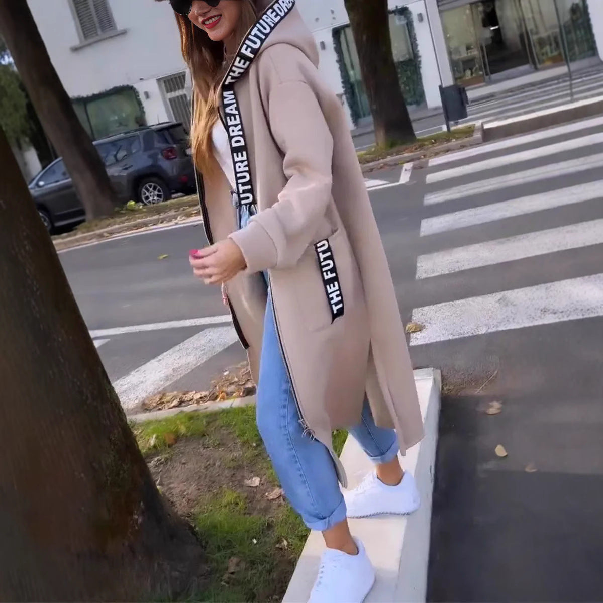 LUNA | Abrigo Oversize con Capucha para Mujer ✨