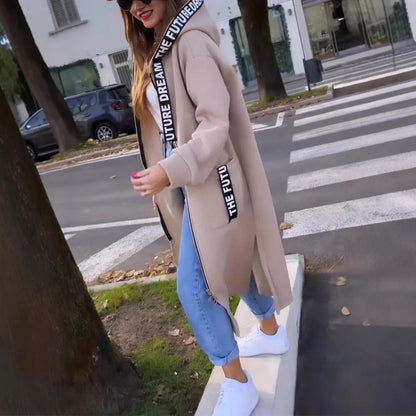 LUNA | Abrigo Oversize con Capucha para Mujer ✨