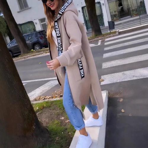 LUNA | Abrigo Oversize con Capucha para Mujer ✨