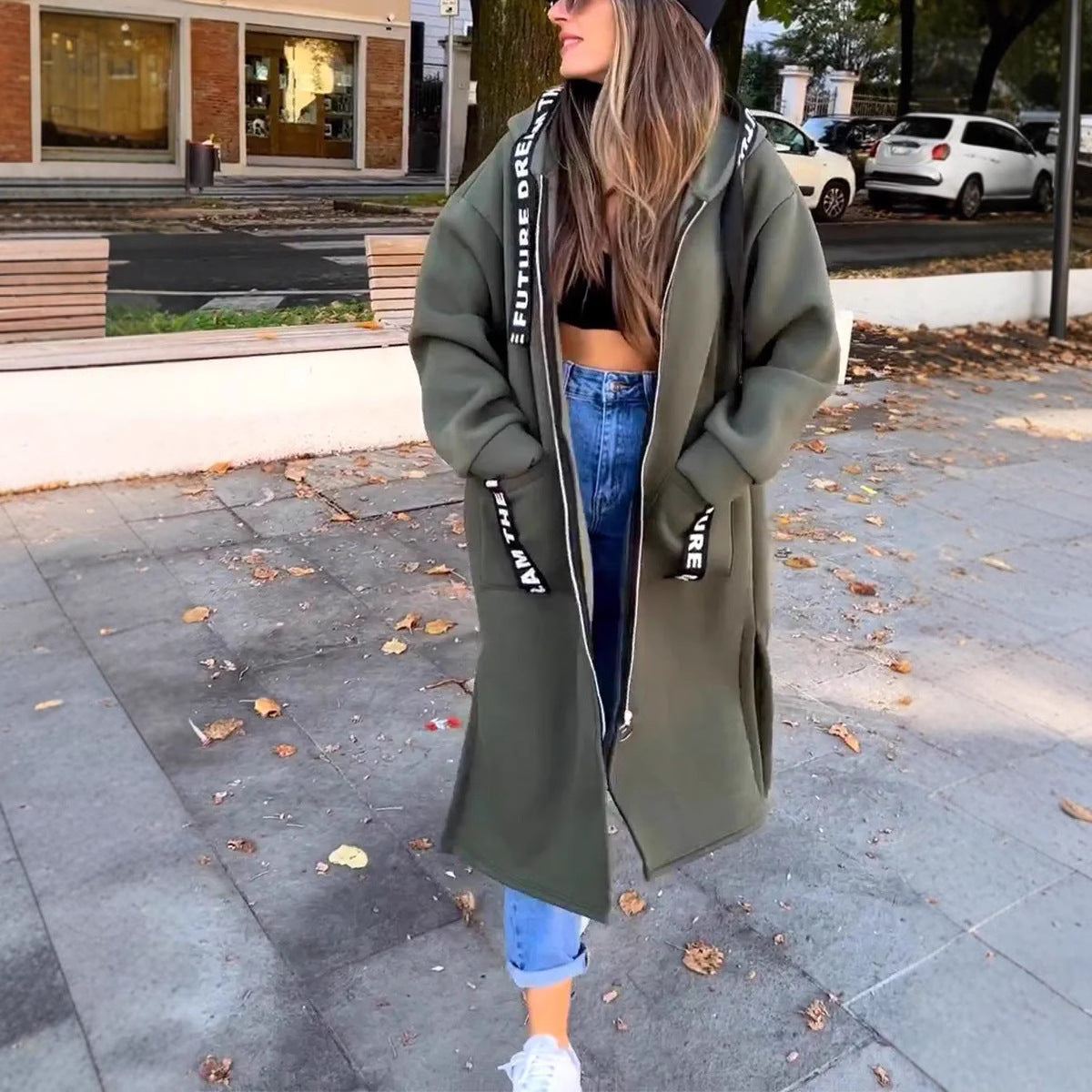 LUNA | Abrigo Oversize con Capucha para Mujer ✨